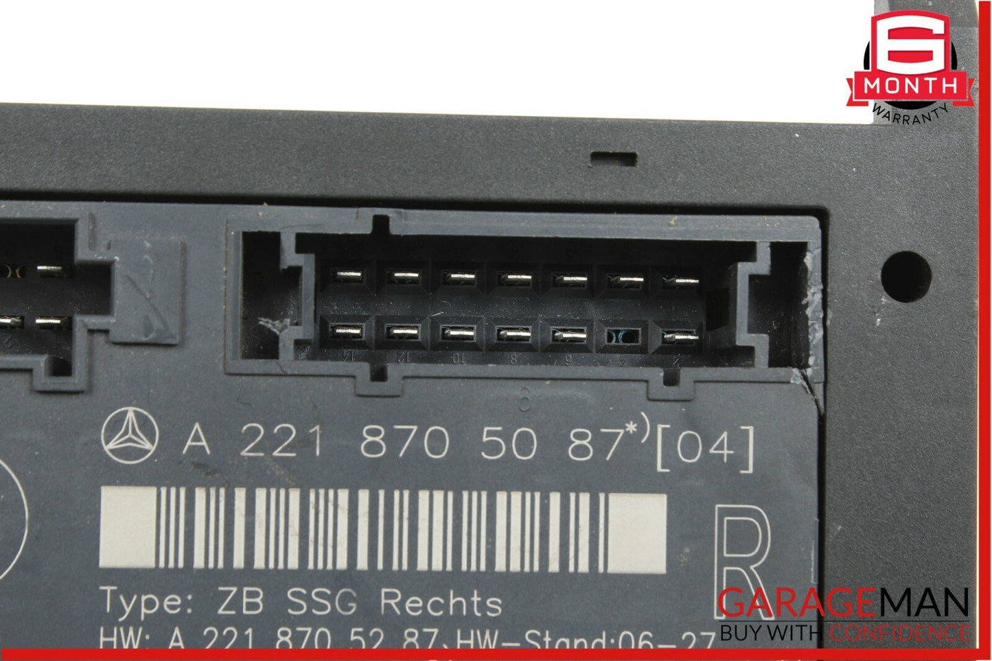 07-13 Mercedes W221 S550 Front Right Passenger Side Seat Controller Module Unit
