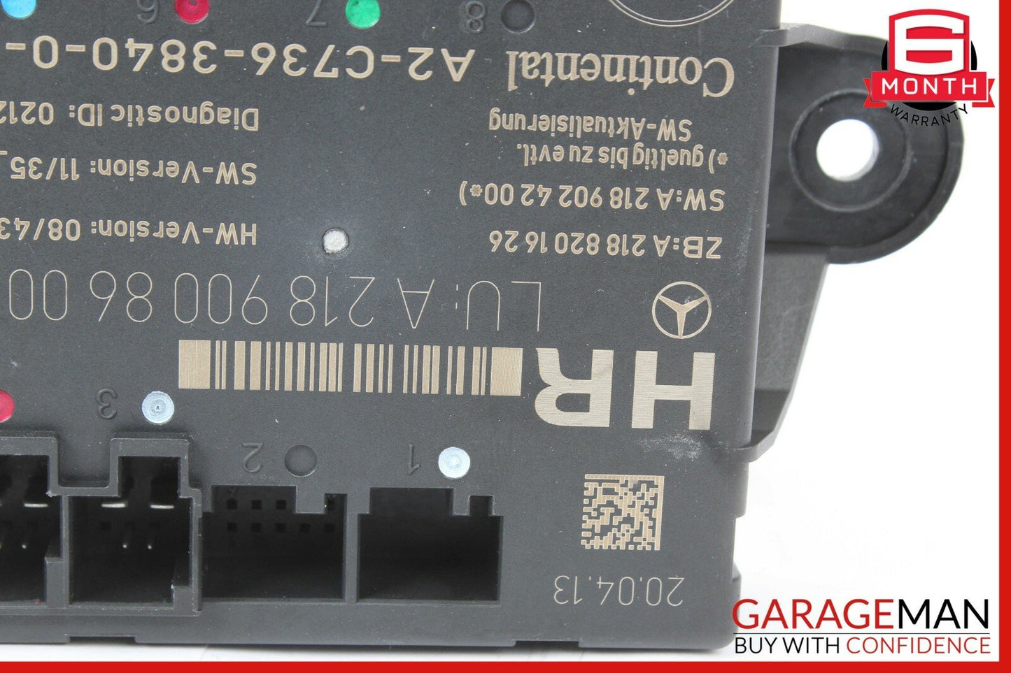 14-16 Mercedes W212 E350 CLS350 Rear Right Door Control Module 2189008600 OEM