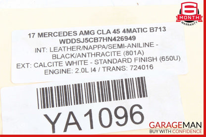 14-19 Mercedes W117 CLA45 AMG Rear Trunk Lid Lock Latch Actuator Mechanism OEM