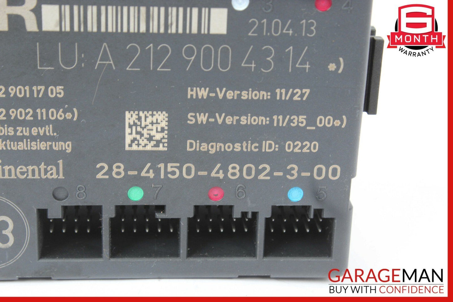 10-18 Mercedes W212 E350 C250 Front Right Passenger Side Door Control Module OEM