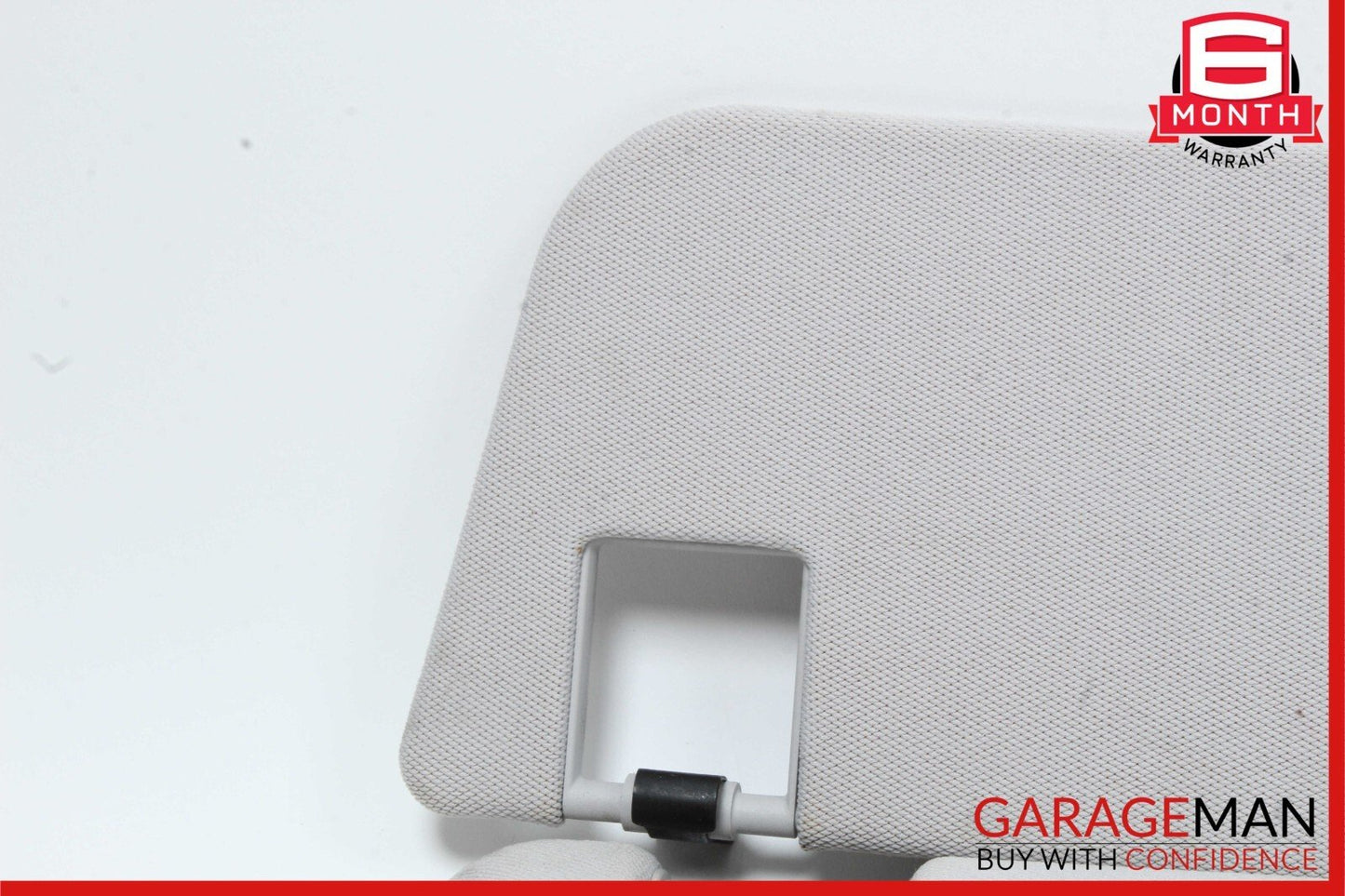 07-09 Mercedes W211 E350 E500 Right Side Sunvisor Sun Visor Shade Cover Gray OEM