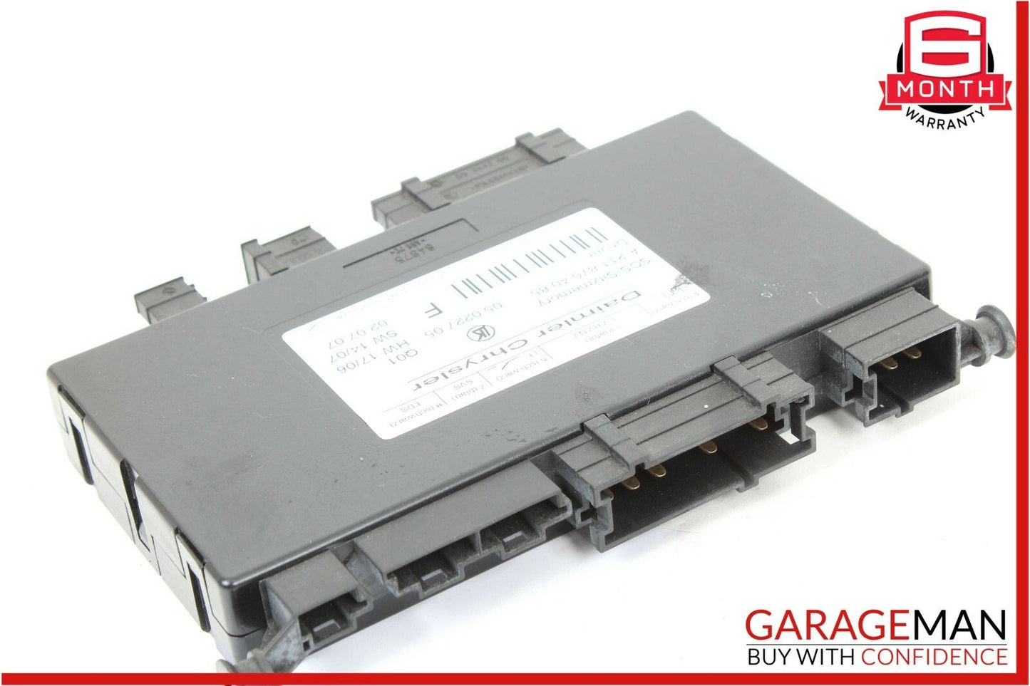 03-11 Mercedes X164 GL450 E63 AMG Seat Control Module Front Left 2118704085 OEM