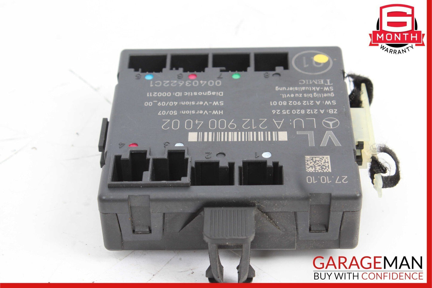 08-14 Mercedes W204 C300 C350 Front Left Driver Side Door Control Module OEM