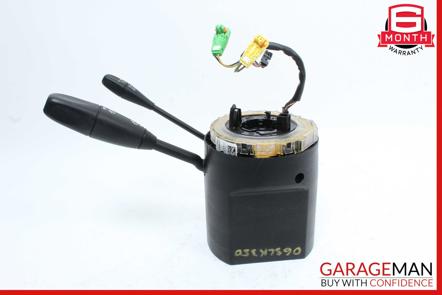 05-08 Mercedes R171 SLK280 Steering Column Control Switches Assembly Black OEM