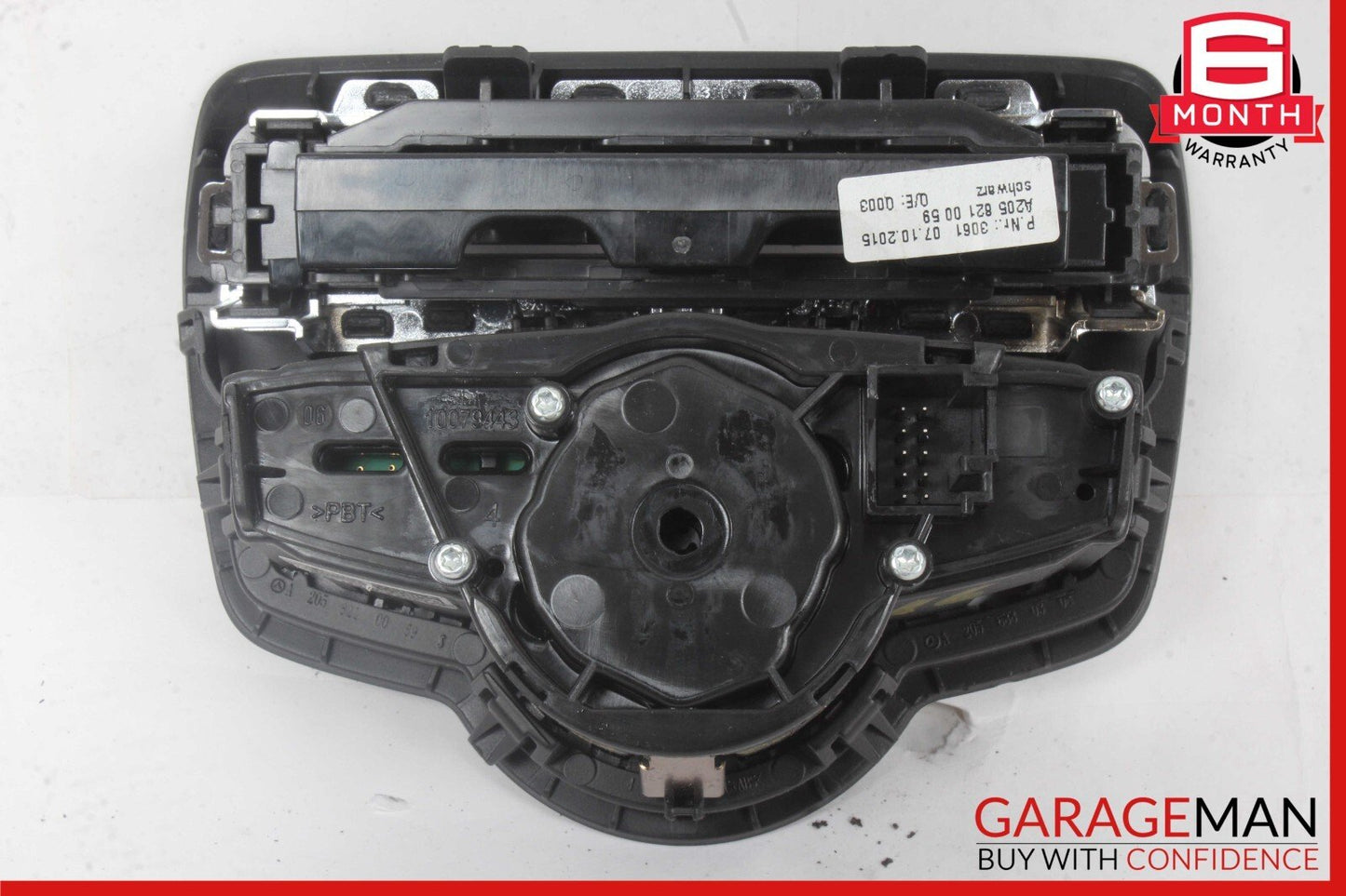 15-20 Mercedes W205 C300 C400 GLC300 Dash Headlight Switch Control Module OEM