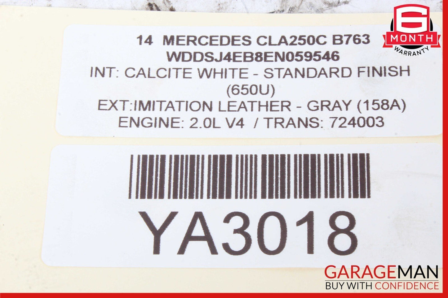 08-20 Mercedes W117 CLA250 C350 Headlight Fog Light Switch Control Module OEM