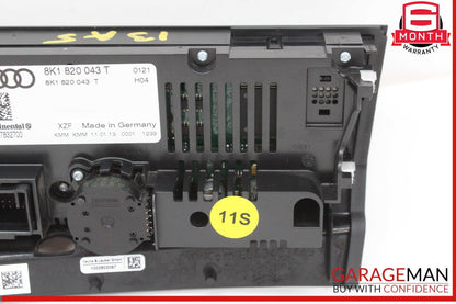 13-17 Audi A5 Q5 A4 Front A/C AC Climate Control Switch Panel Assembly OEM