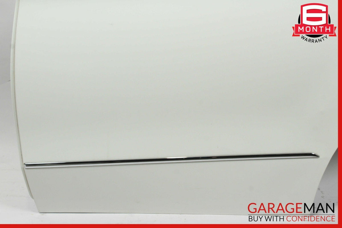 10-16 Mercedes W212 E500 Rear Left Driver Side Exterior Door Shell White OEM