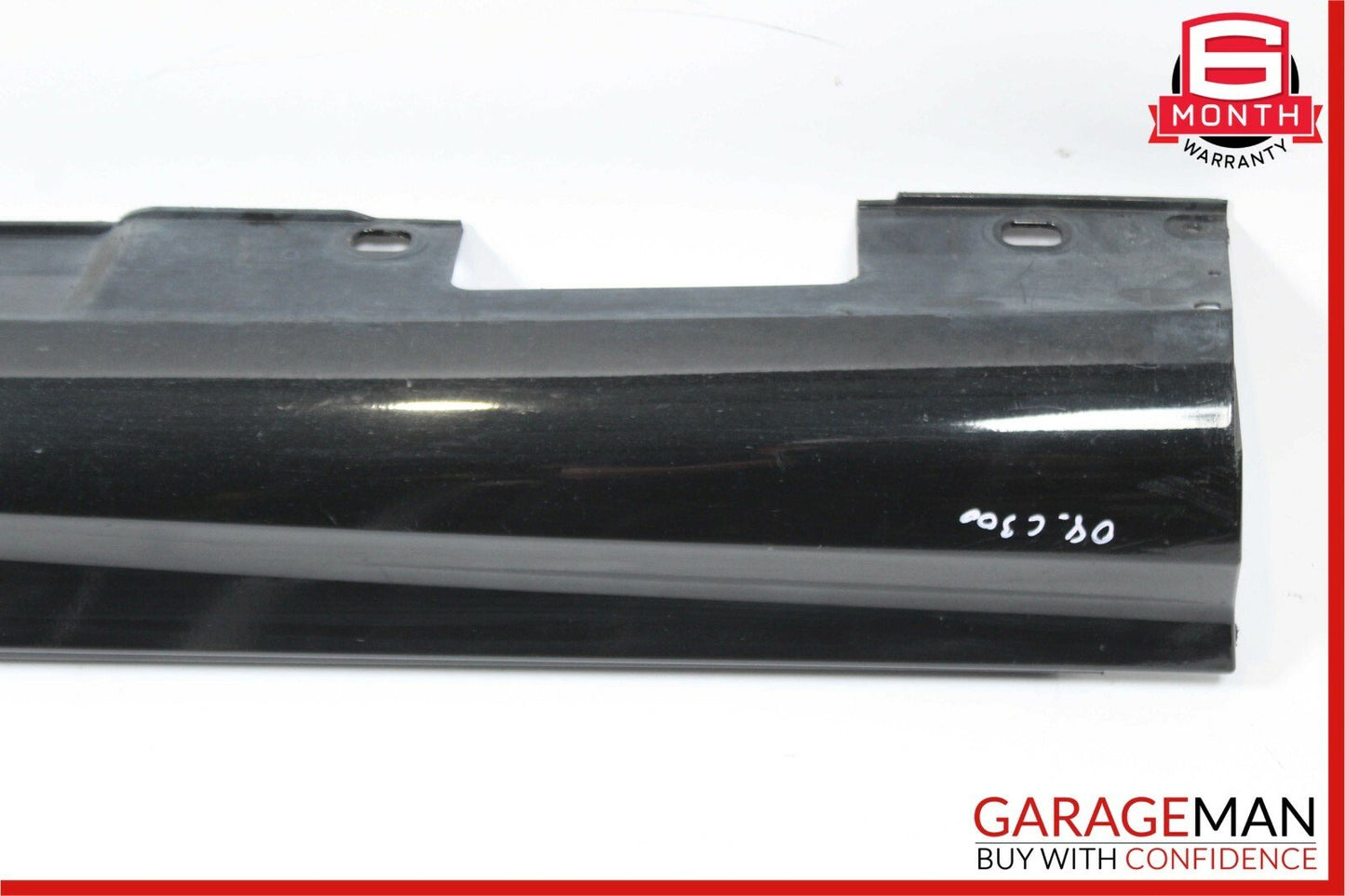 08-14 Mercedes W204 C280 AMG Sport Sedan Right Side Skirt Rocker Panel Black