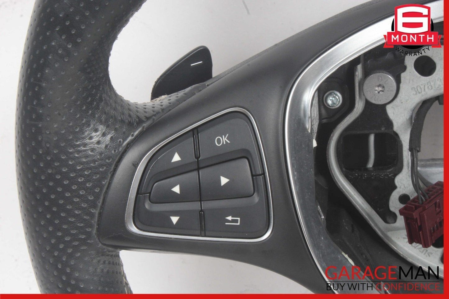 14-20 Mercedes W117 CLA250 GLA250 Steering Wheel w/ Paddle Shifters OEM