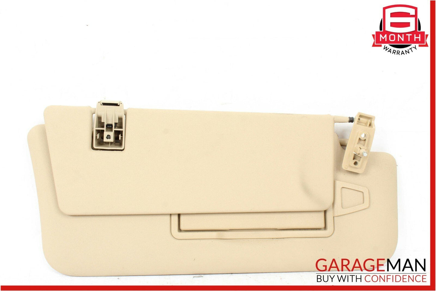 06-12 Mercedes X164 GL450 ML450 Front Right Side Sun Visor Sunvisor Shade Beige