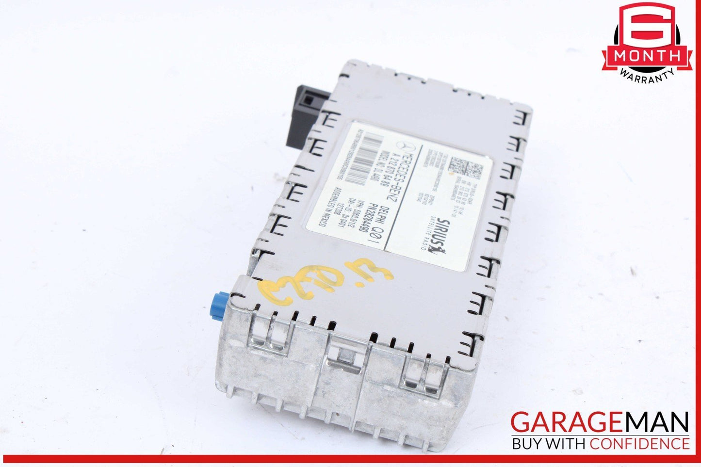 12-14 Mercedes W204 C250 CGI  Sirius Satellite Radio Receiver 2128706489 OEM