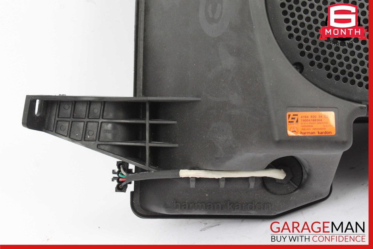 07-12 Mercedes GL550 Rear Subwoofer Sub Woofer Audio Speaker Harman Kardon