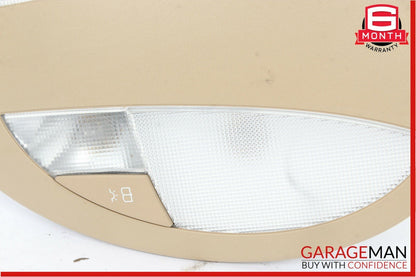 07-09 Mercedes W211 E350 E550 E63 AMG Rear Overhead Dome Light Reading Map Brown