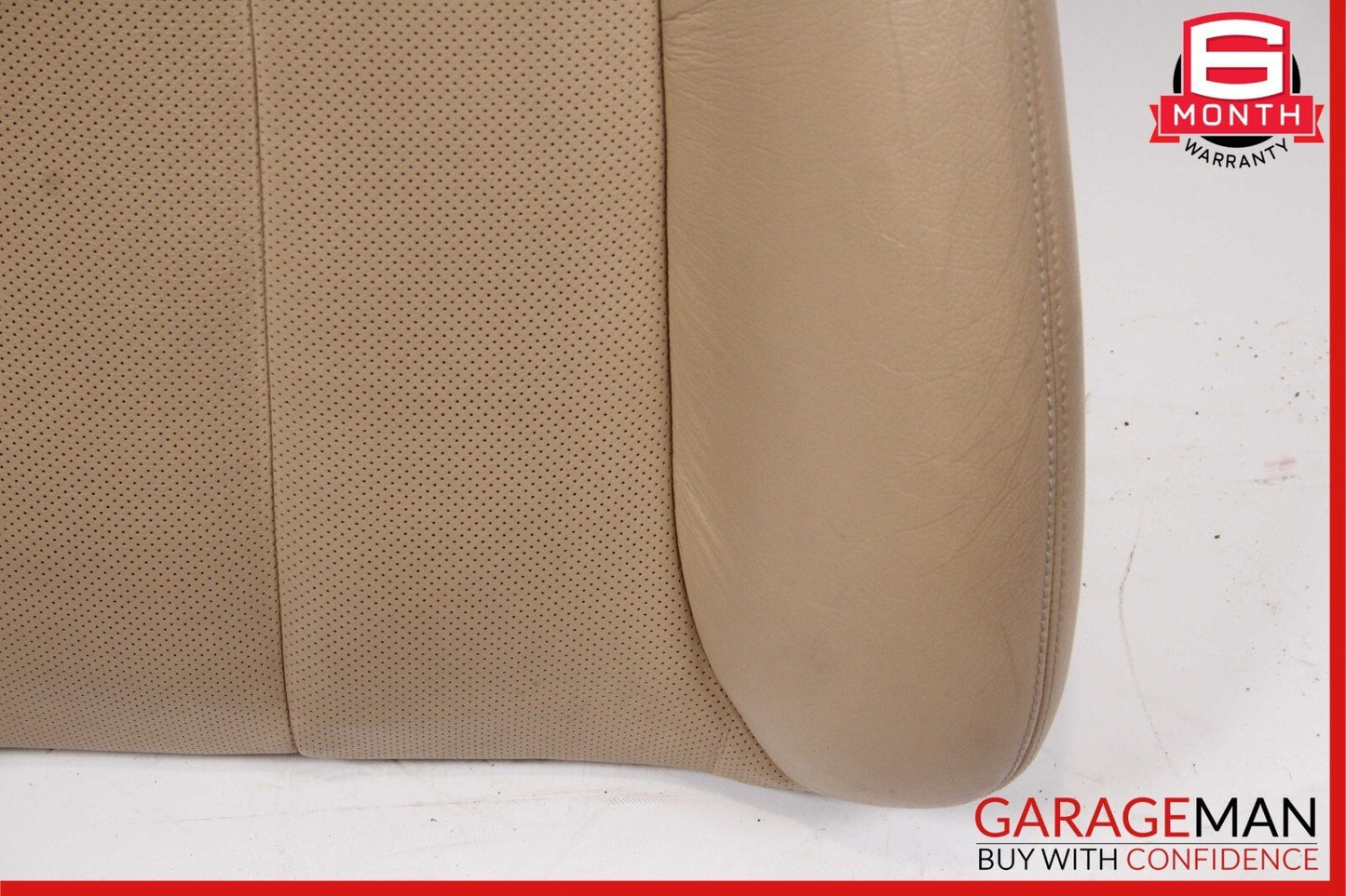 00-06 Mercedes W215 CL600 Front Right Side Top Upper Seat Cushion Cover Saffron