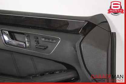 10-13 Mercedes W212 E350 E550 Front Left Driver Side Interior Door Panel OEM