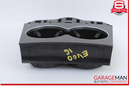 14-17 Mercedes W207 E400 E350 Center Console Cup Holder Compartment Wood OEM