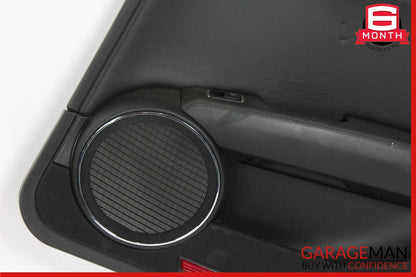 08-14 Mercedes W204 C300 C63 AMG Sedan Rear Right Interior Door Trim Panel Black