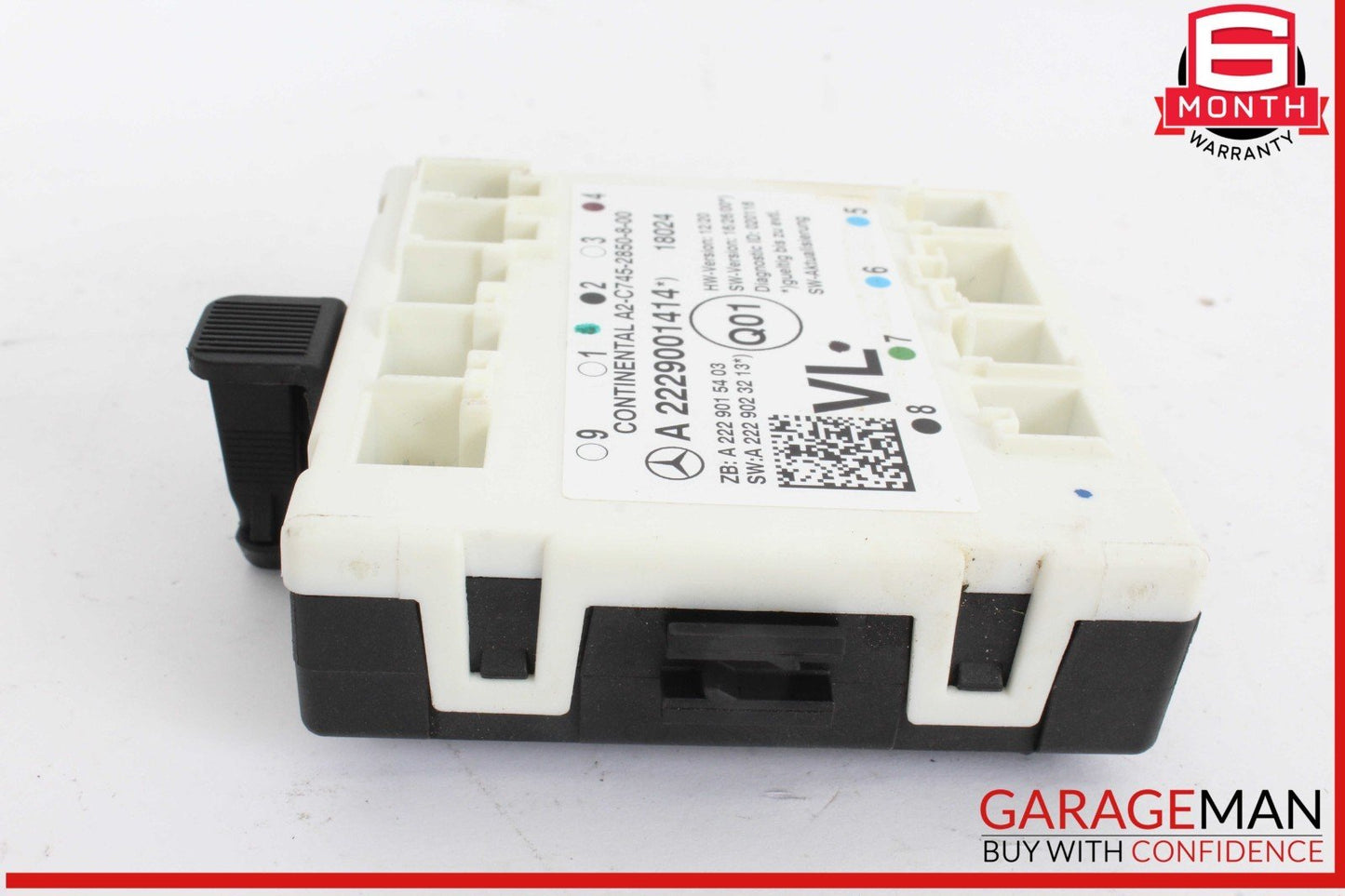 15-20 Mercedes X253 GLC350e Front Left Side Door Control Module Unit OEM
