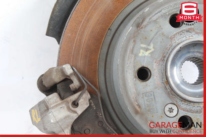 08-15 Mercedes W204 C250 Rear Left Spindle Knuckle Hub Bearing w/ Brake Rotor