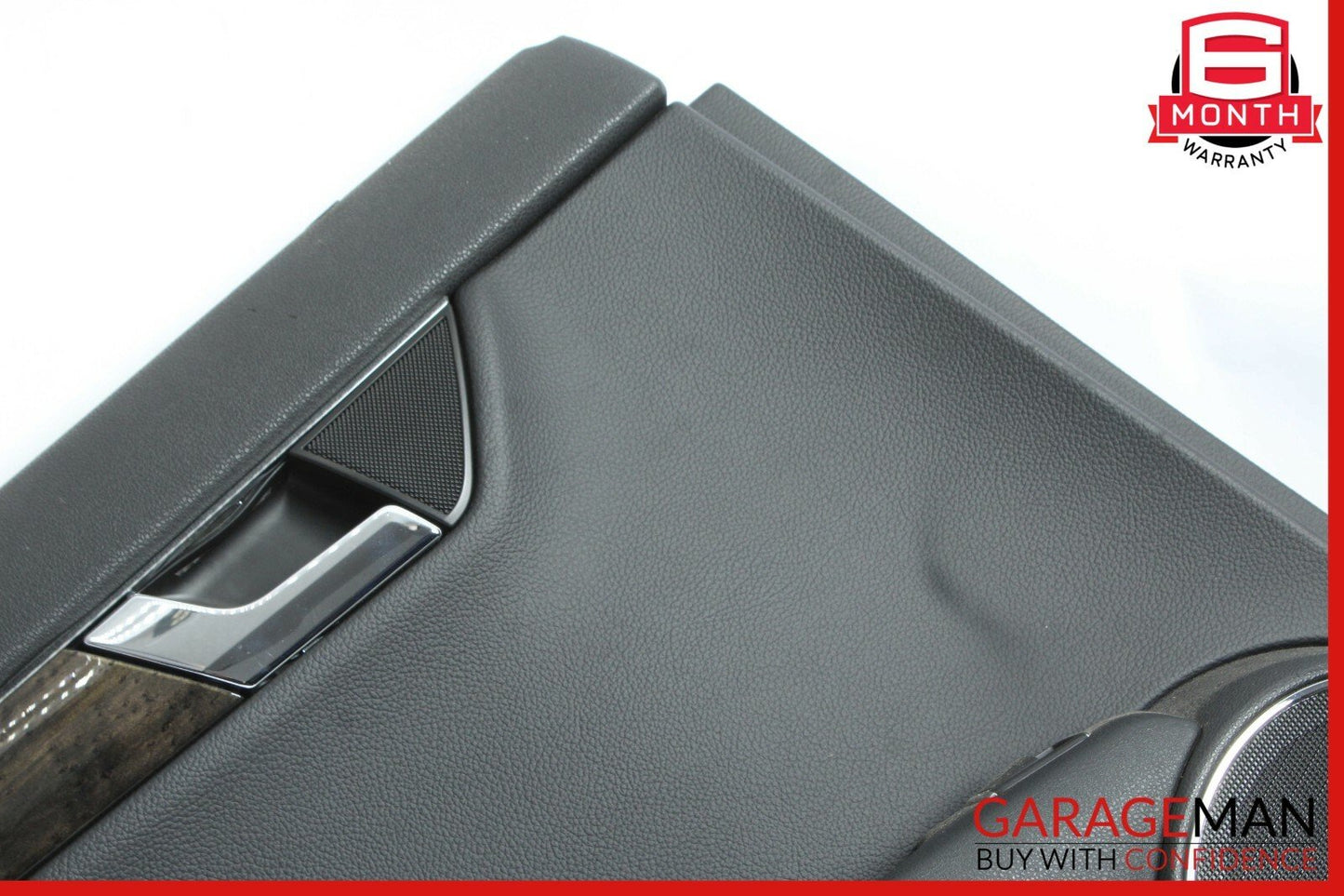 08-11 Mercedes W204 C350 Rear Left Driver Interior Door Panel Trim Black OEM