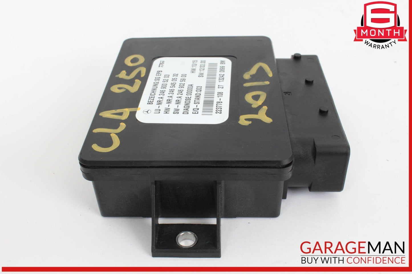 14-18 Mercedes W117 CLA250 Parking Brake Electronic Computer Control Module Unit