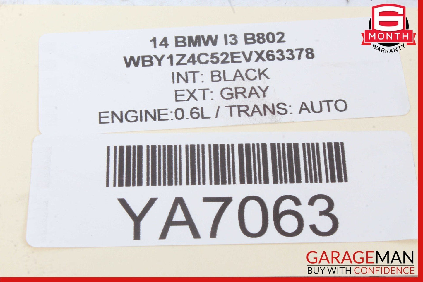 14-21 BMW i3 I01 Hybrid Engine Auxiliary Electric Coolant Water Pump OEM