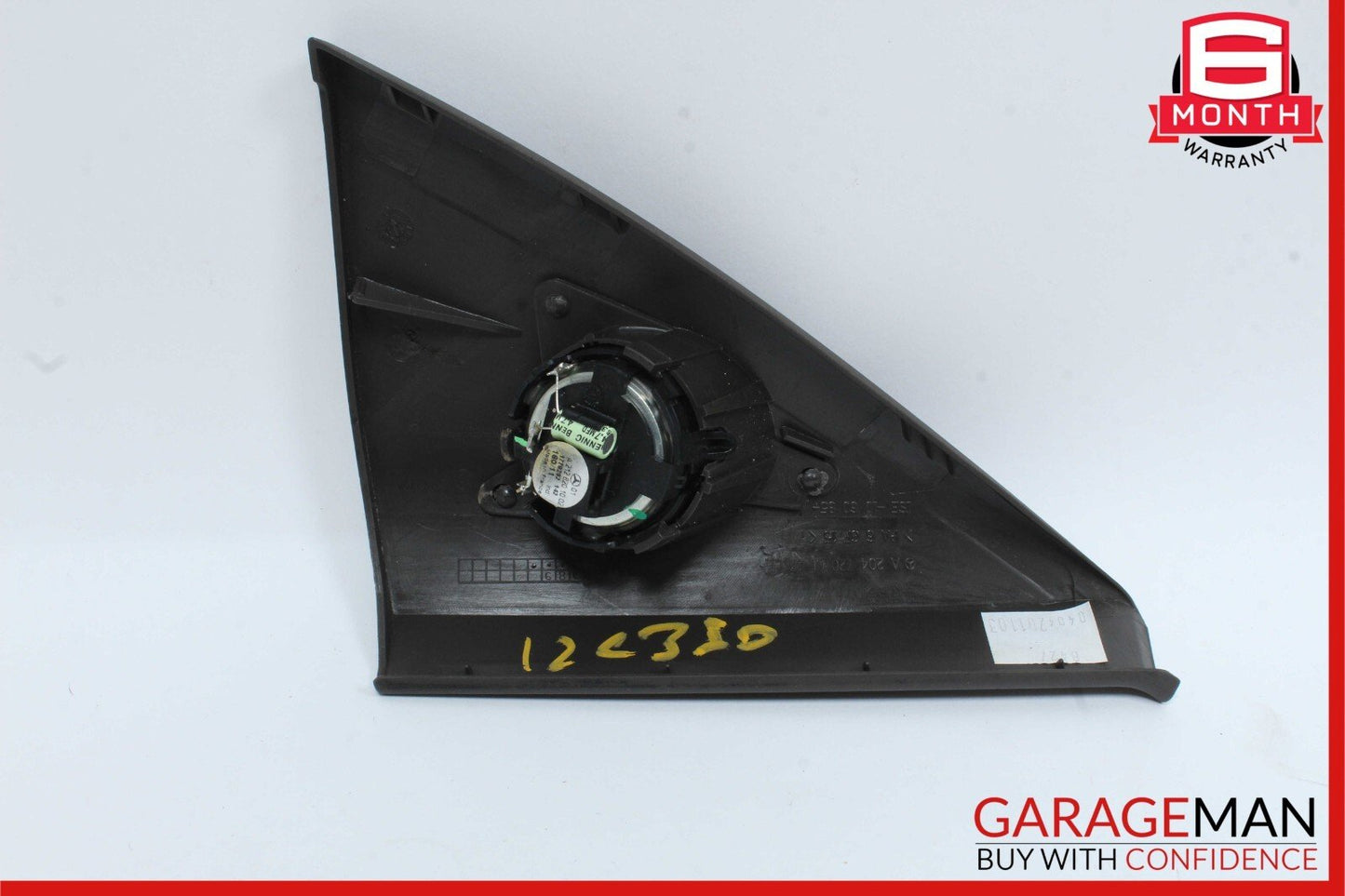 08-14 Mercedes W204 C350 C250 Front Left Side Tweeter Speaker Cover Black OEM