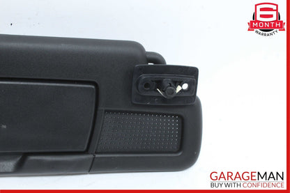 05-11 Mercedes R171 SLK350 Front Right Sun Visor Sunvisor Shade Cover Black