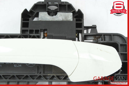 08-11 Mercedes W204 C350 Right Side Exterior Door Handle Front or Rear White