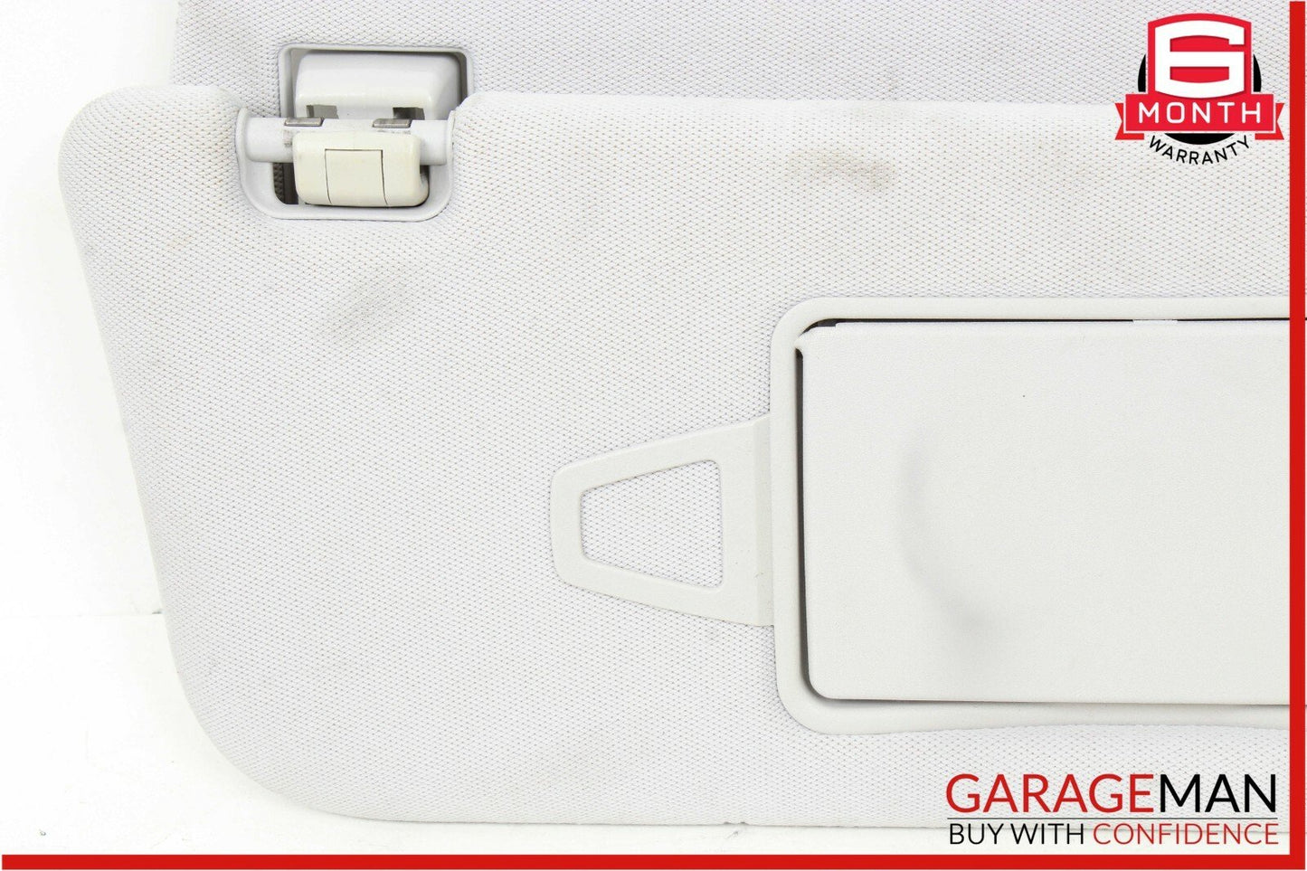 07-09 Mercedes W211 E350 Front Right Sunvisor Sun Visor Shade Cover Suede Gray