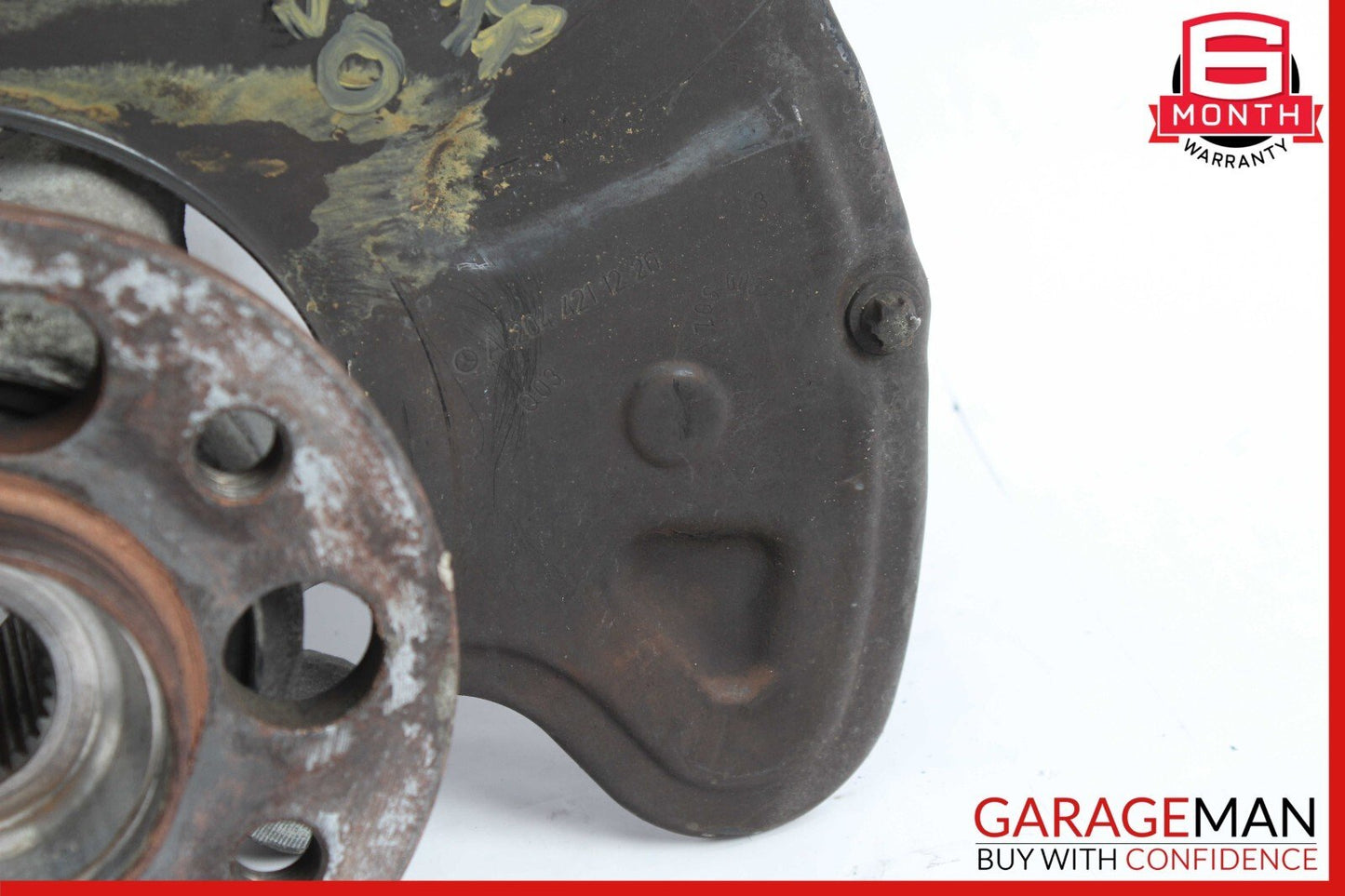 08-17 Mercedes W212 E350 C300 4Matic AWD Rear Right Spindle Knuckle Hub Bearing