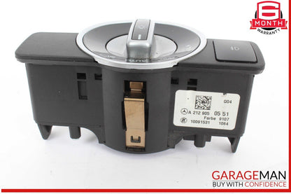 08-20 Mercedes W212 E350 Headlight Fog Light Switch Control Module OEM