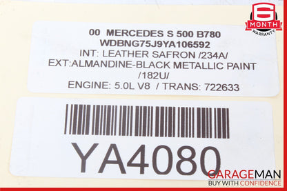 00-06 Mercedes W220 S500 CL500 Motorola Telephone Phone Voice Control Module OEM