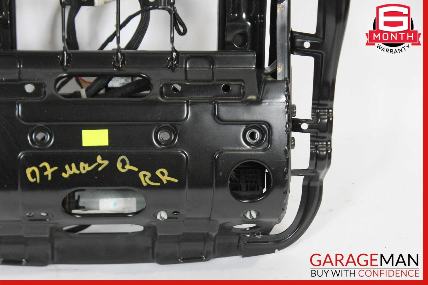 03-13 Maserati Quattroporte Rear Right Seat Rail Track Frame w/ Motors OEM