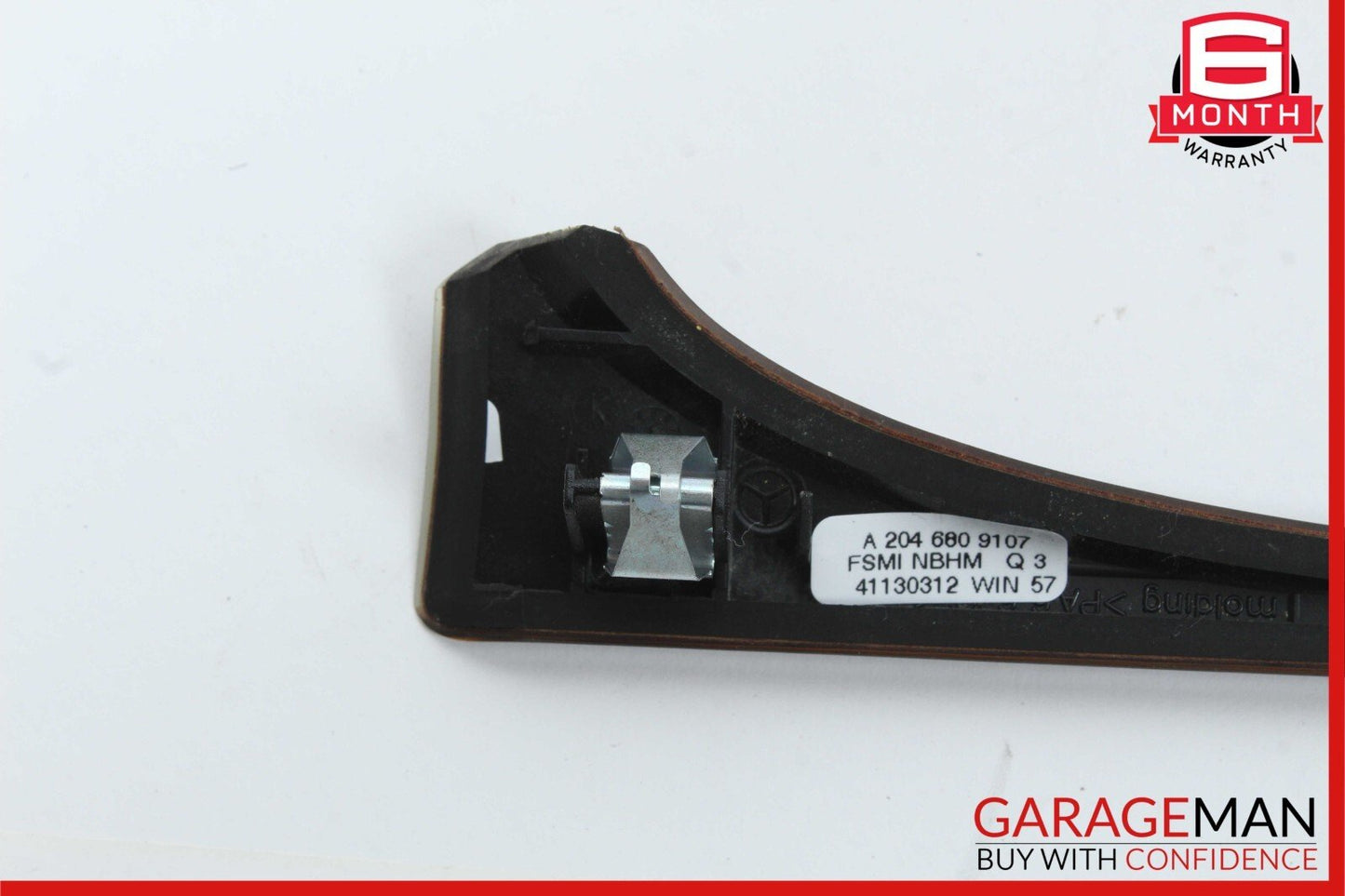 10-12 Mercedes X204 GLK350 Dashboard Central Trim Cover Wood 2046809107 OEM