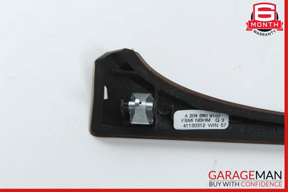 10-12 Mercedes X204 GLK350 Dashboard Central Trim Cover Wood 2046809107 OEM