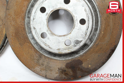 09-15 Mercedes X204 GLK350 Rear Right & Left Side Brake Rotor Disc Set OEM
