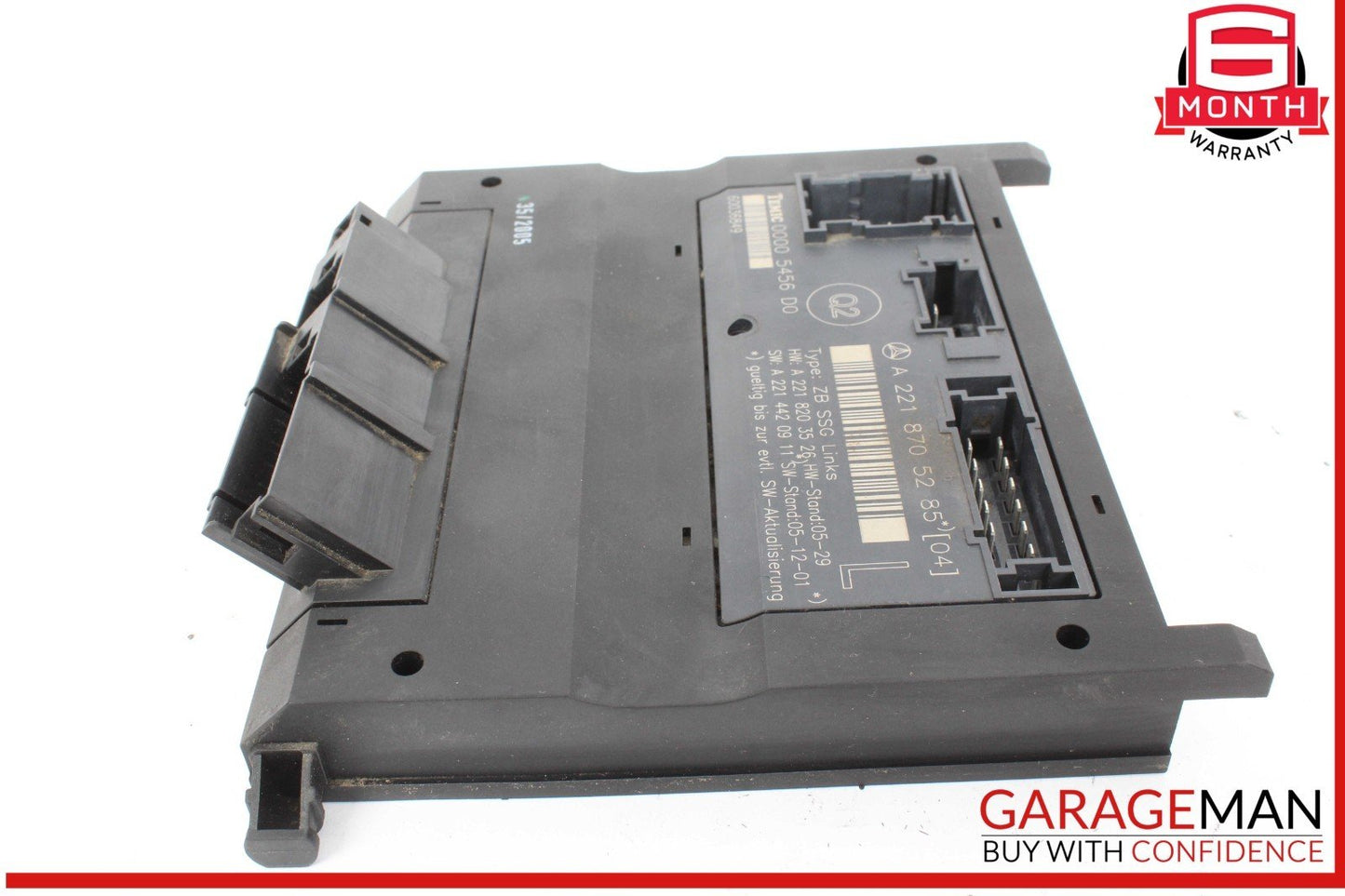 07-13 Mercedes W221 S550 S63 Front Left Driver Side Under Seat Control Unit OEM