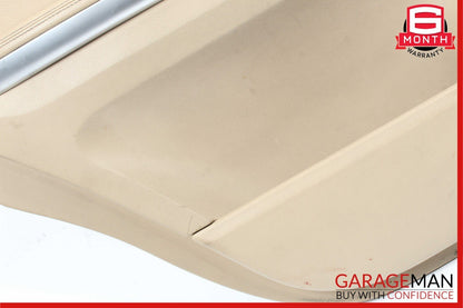 07-12 Mercedes X164 GL450 ML550 Rear Left Complete Interior Door Panel Brown OEM