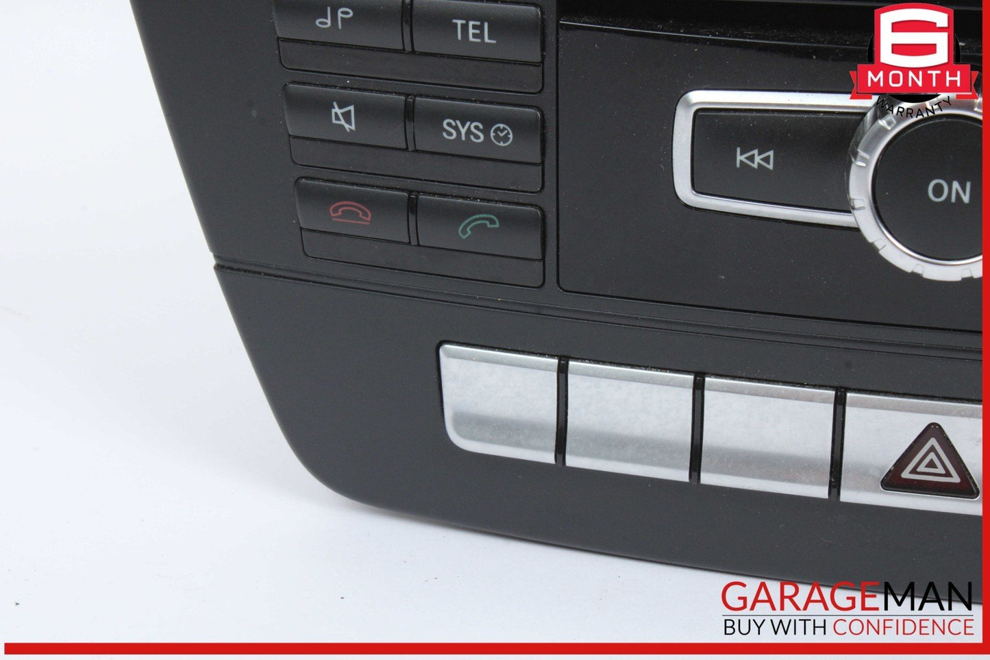 12-15 Mercedes W204 C250 Front GPS Navigation Command Head Unit CD Audio OEM