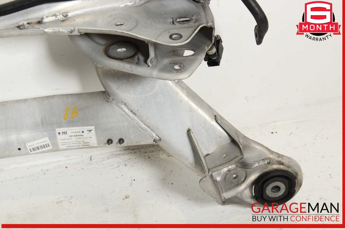 07-11 Bentley Continental GTC Rear Subframe Crossmember Cross Member OEM