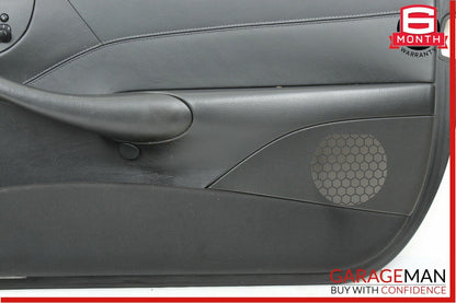 03-05 Mercedes W209 CLK55 AMG Complete Front Right Interior Door Panel Black OEM