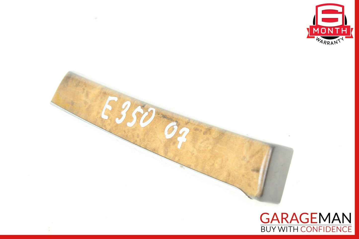 03-09 Mercedes W211 E350 E500 Dashboard Dash Left Molding Trim Wood OEM