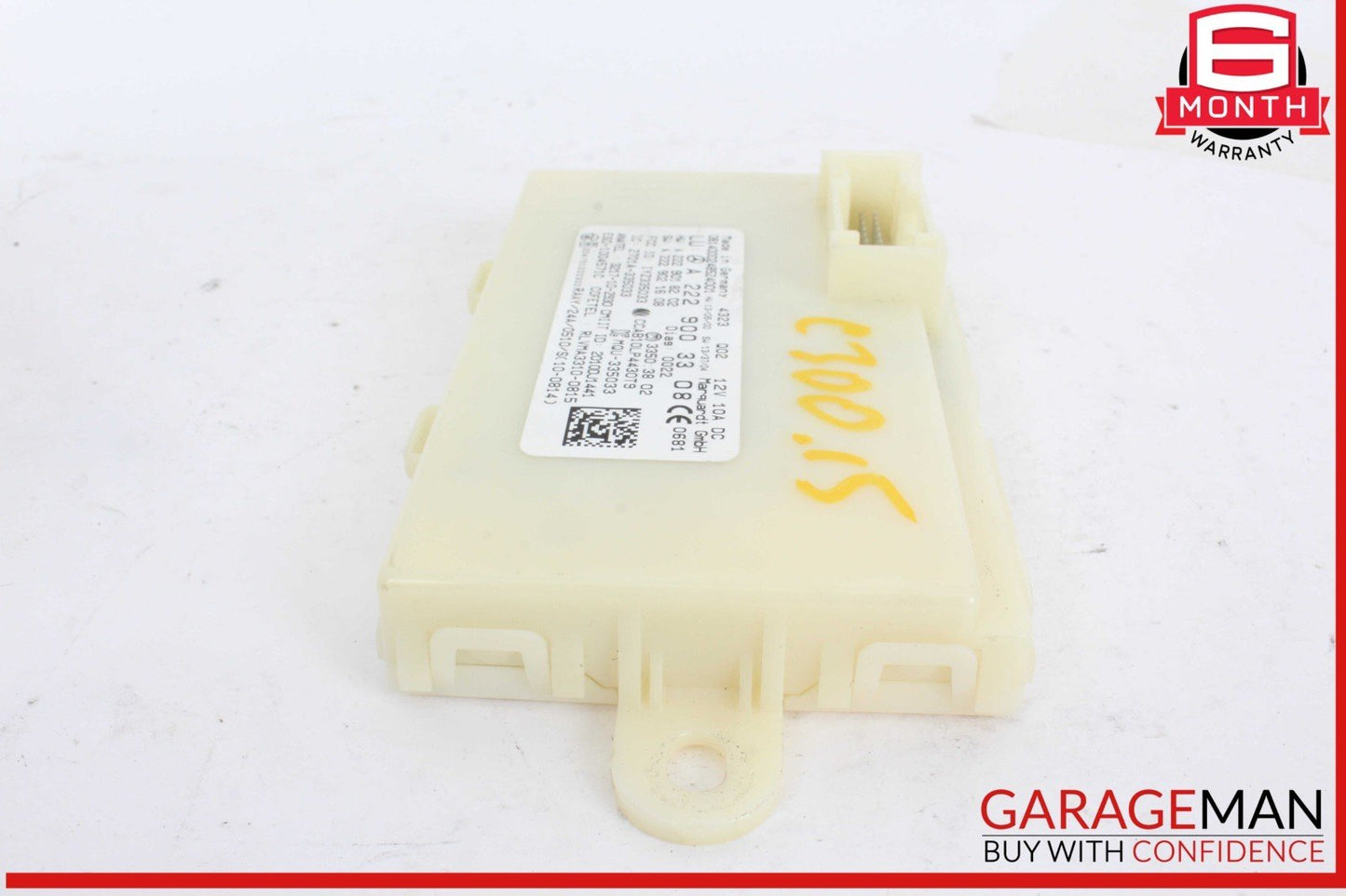 14-19 Mercedes W205 C300 S600 GLC350 S550 Keyless Go Entry Control Module OEM