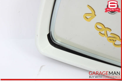 12-14 Mercedes W204 C250 Front Left Driver Side Door Rear View Mirror White OEM