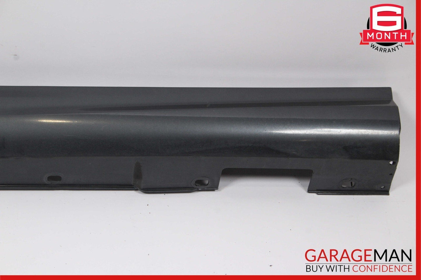 08-14 Mercedes W204 C300 C350 Left Rocker Panel Side Skirt Molding Cover Gray