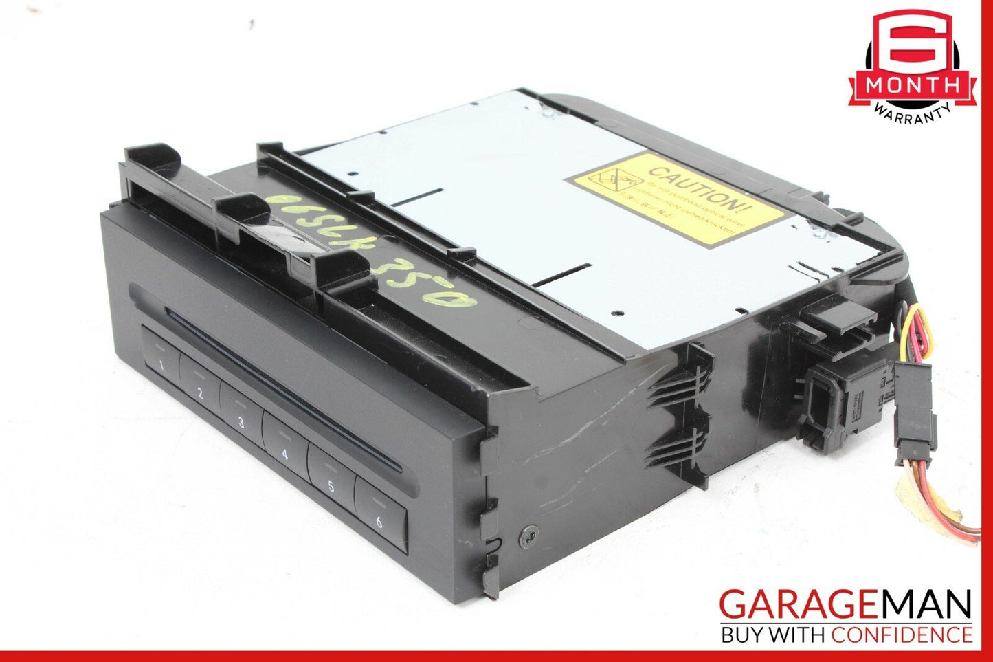 06-12 Mercedes R171 SLK350 GL450 R550 Radio Stereo 6 Disk CD Changer Player OEM