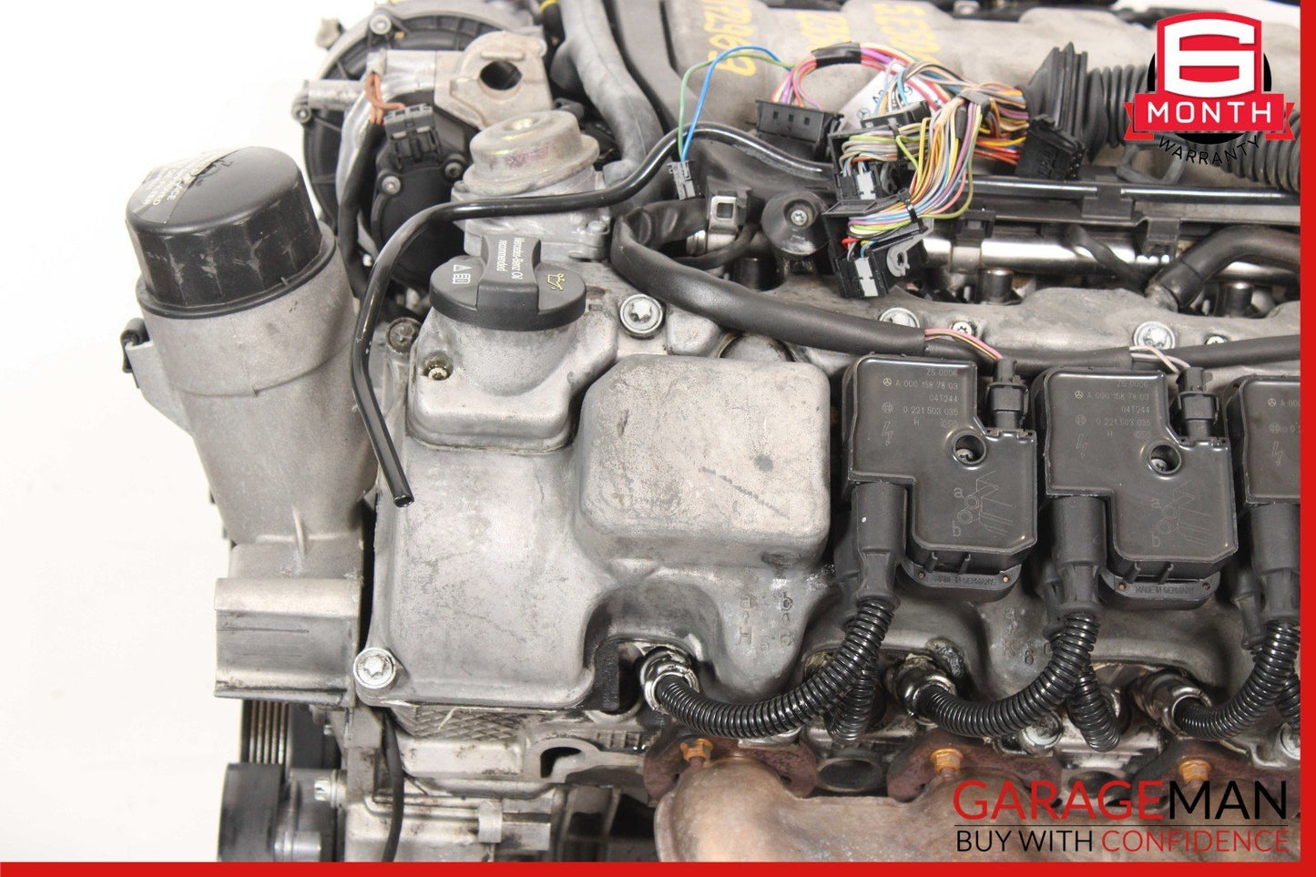02-06 Mercedes W211 E500 5.0L V8 Complete Engine Motor Block Assy OEM 235k