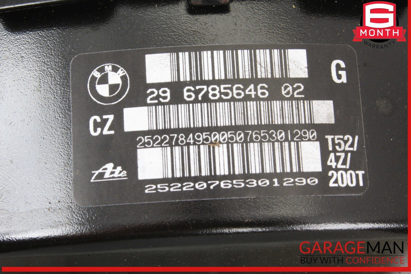 12-15 BMW X1 Power Brake Booster Master Cylinder 6785646 OEM
